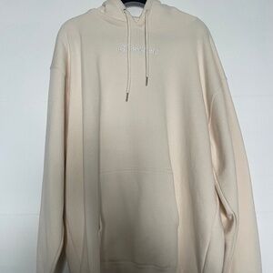 Glossier cream sweatshirt size L